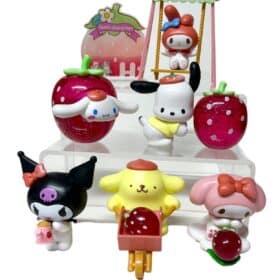 Colección Sanrio Fresas x6